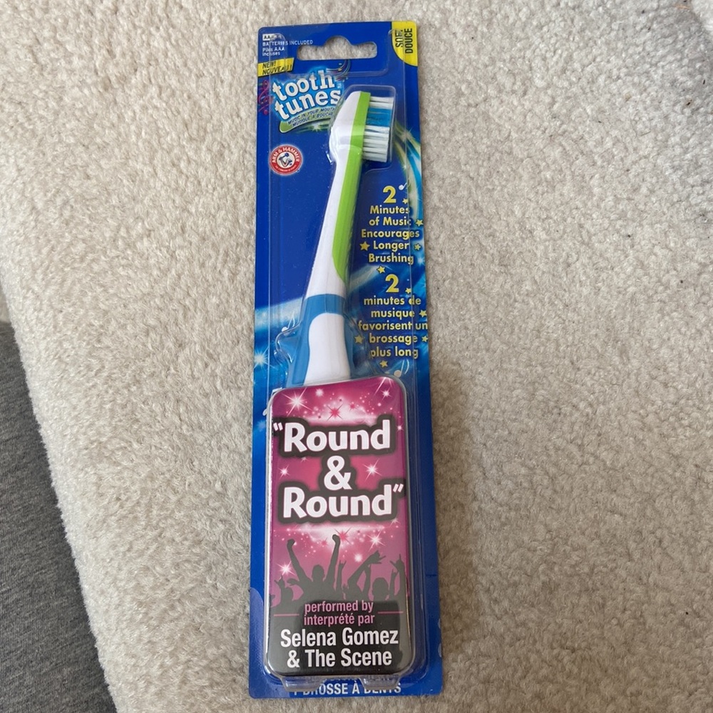selena gomez musical toothbrushes